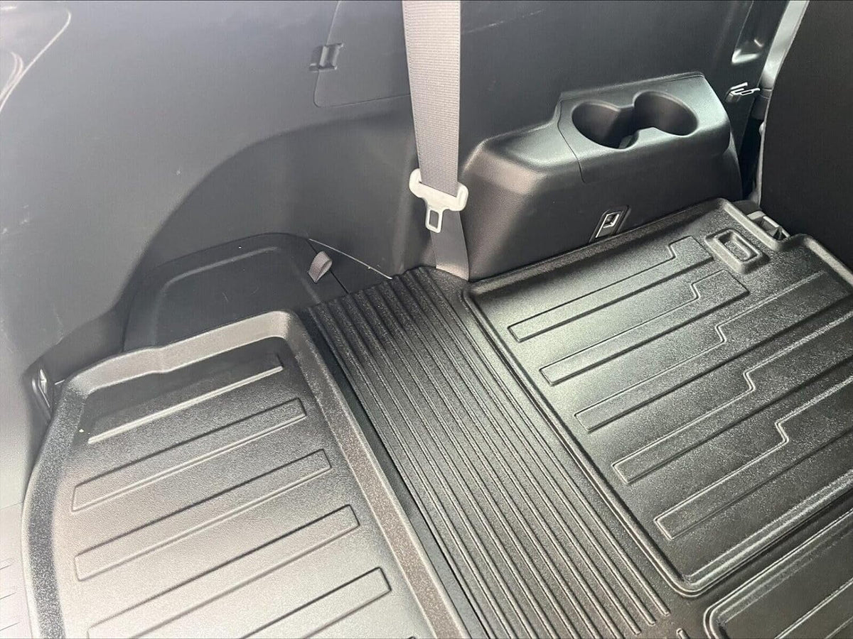 EACCESSORIES EA Cargo Liner – Trunk Mat for  Highlander 2020-2024 – atmospheric conditions-protected Trunk Mats for Cars with Raised Lip – Non-Slip Car Trunk Mat Tray Pad Boot – Laser Pre-Cut Design