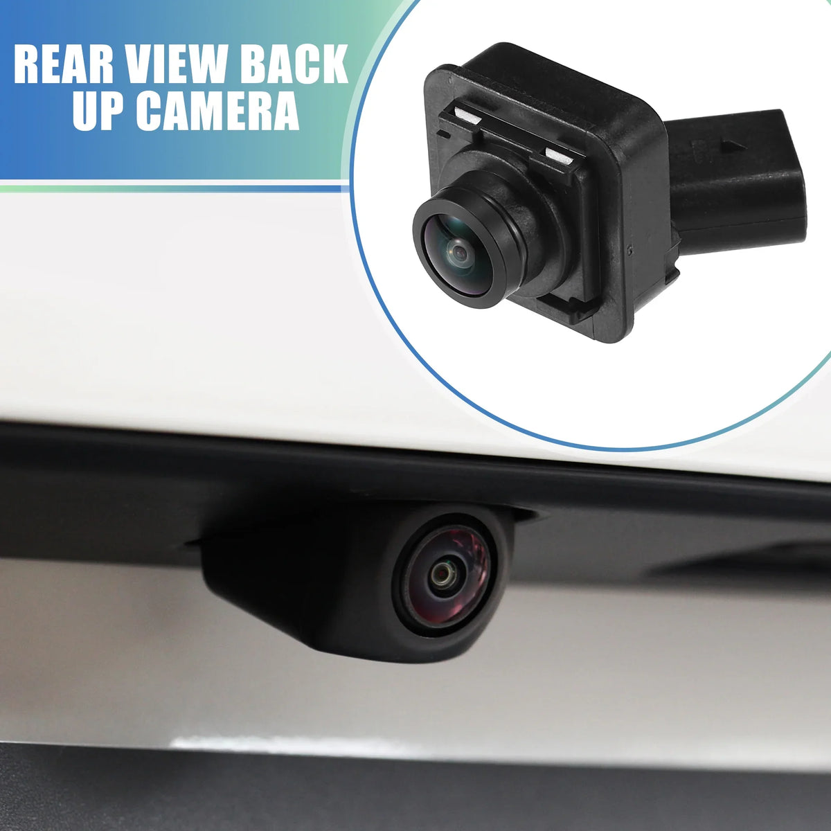 Unique Bargains Car Rear View Camera Back Up Camera Rear Park Assist Reverse Camera for  Explorer 2016-2019 2.3L