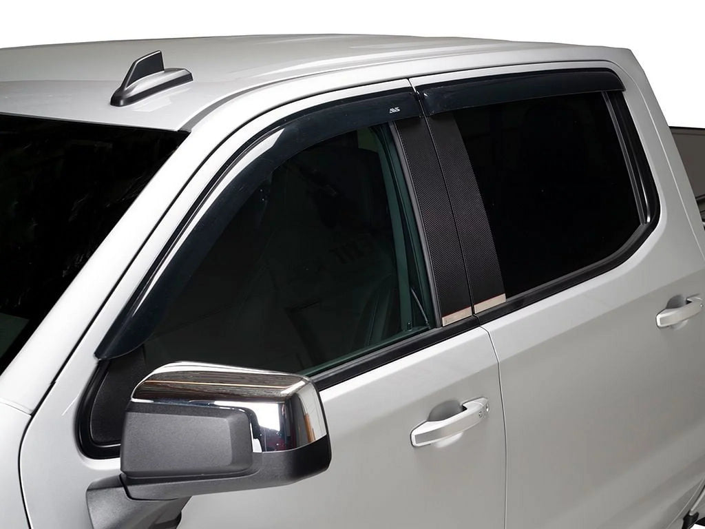 Auto Ventshade (AVS) by RealTruck Ventvisor Deflector 4 Pc.; Smoke suitable With 2016  4Runner