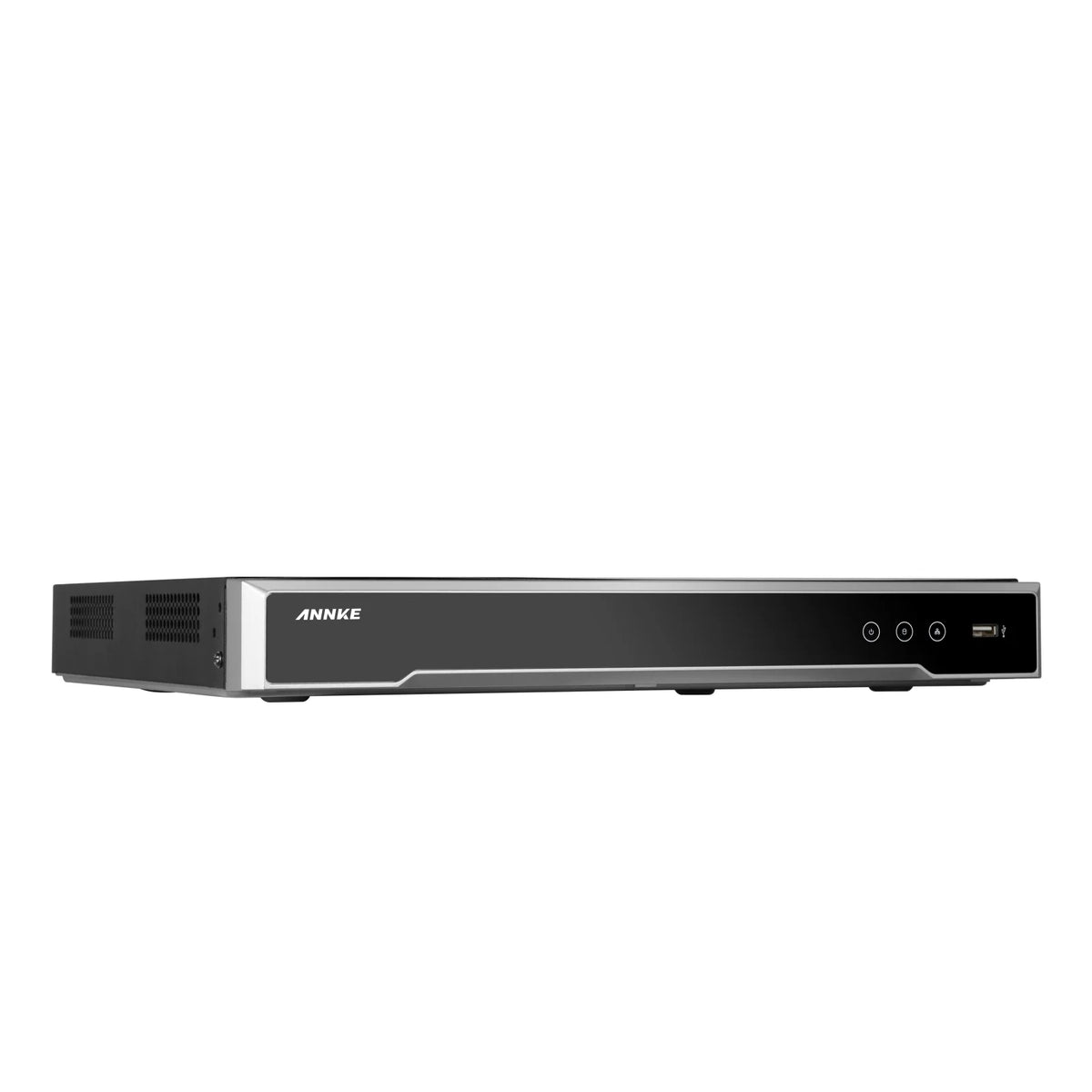 ANNKE 4K 8CH H.265+ PoE Network Video Recorder, Max 160 Mbps Outgoing Bandwidth, 2CH 4K Decoding Capability, Supports ANNKE AI Cameras, Remote Access, Dual Hard Drive Bays, No Hard Drive