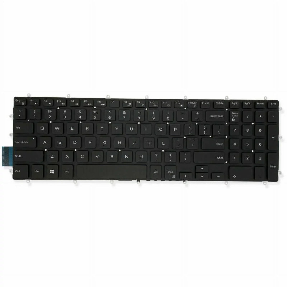 For  Gaming G3-3579 3779 G5 15 5587 15-5587 Keyboard Backlit White Characters
