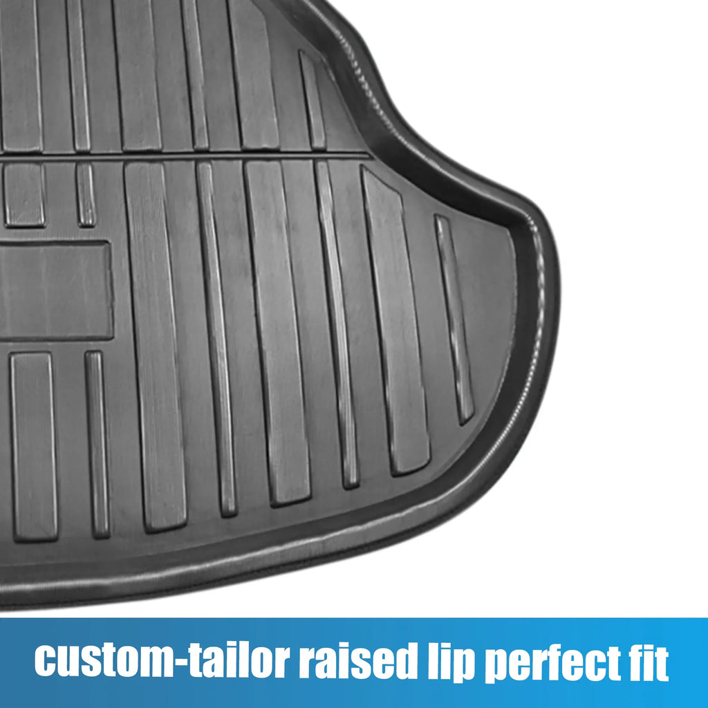 Unique Bargains Car Rear Trunk Liner Cargo Mat Floor Tray for  Camry 12-17