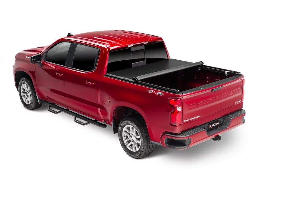 Truxedo Truxport Soft Roll Up Truck Bed Tonneau shield | 272601 | matching with 2019-2022 Chevy/GMC Silverado/Sierra, Works W/ Multipro/Flex Tailgate 6' 7" Bed (79.4")