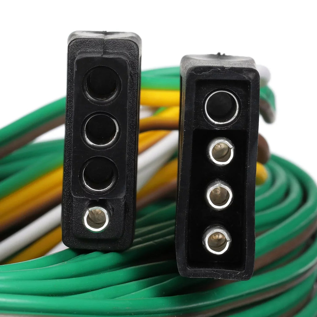 Long, 48 In., Vehicle Side Connectors. Seachoice Trailer Y Harness, For Wishbone Trailers, 25 Ft