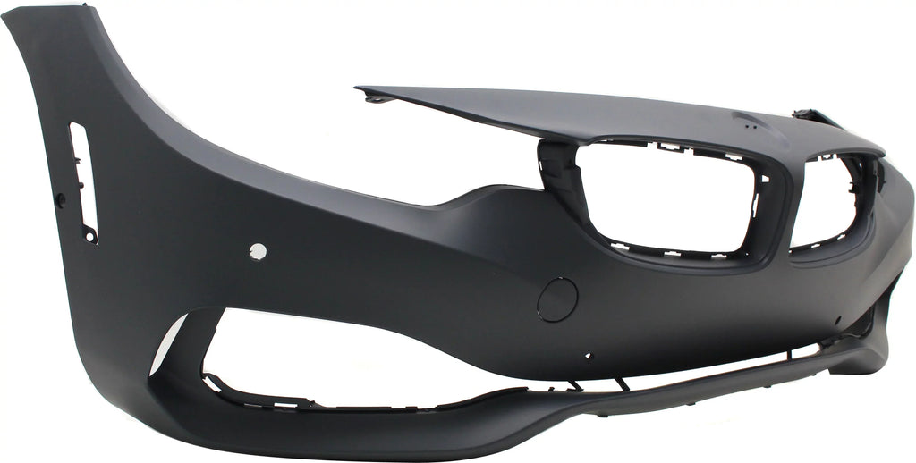 Front BUMPER protector matching For  4-SERIES 2014-2017 Primed with PDC Sensor and Camera Holes Convertible/Coupe/Hatchback