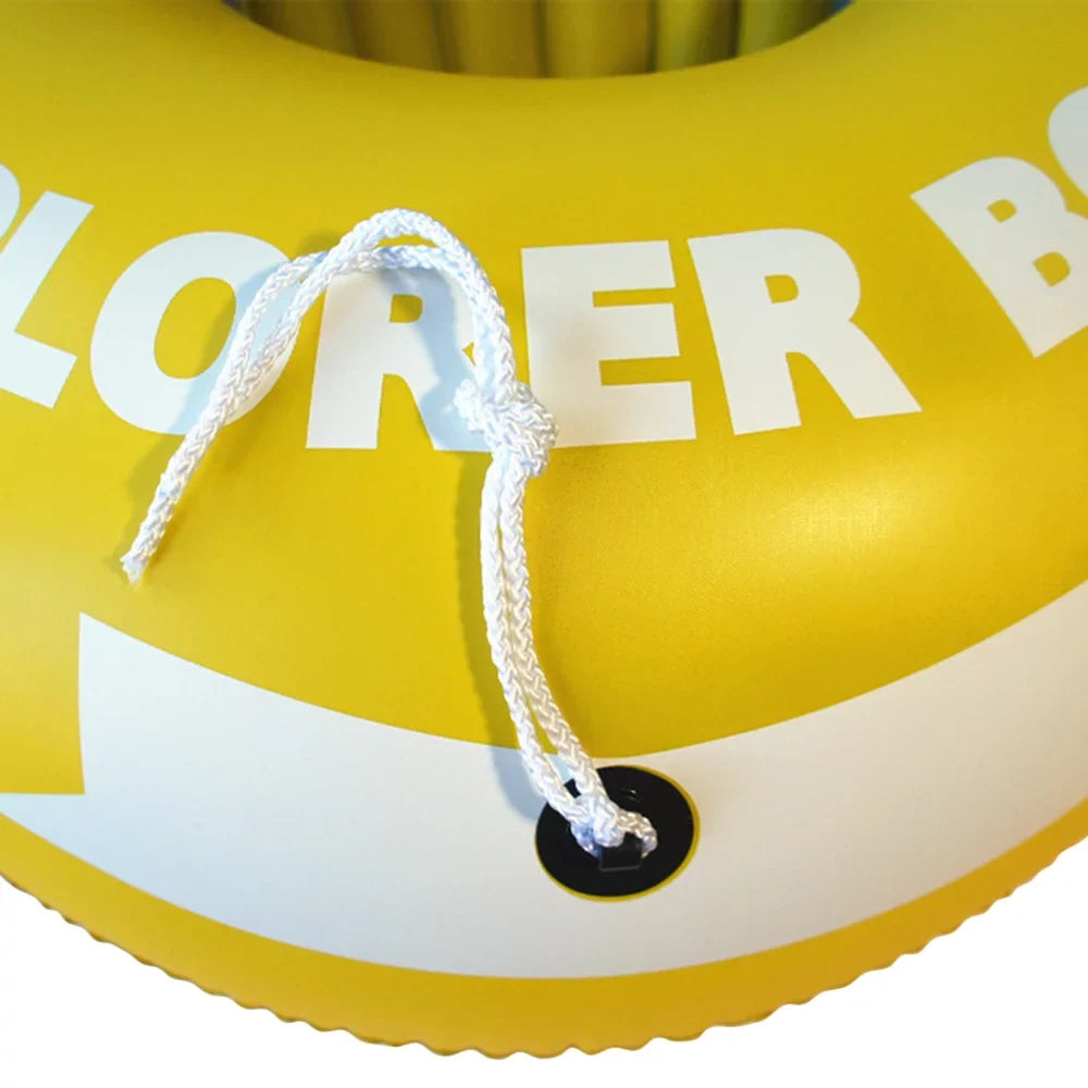 Inflatable vessel Fishing craft for 1 Adult & 1 Child Summer Fun vessel Canoe Kayak