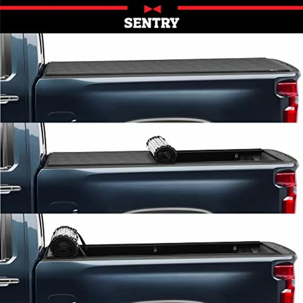 Truxedo Sentry Hard Rolling Truck Bed Tonneau shield | 1594701 | matching with 2022  Maverick 4' 6" Bed (54.4")