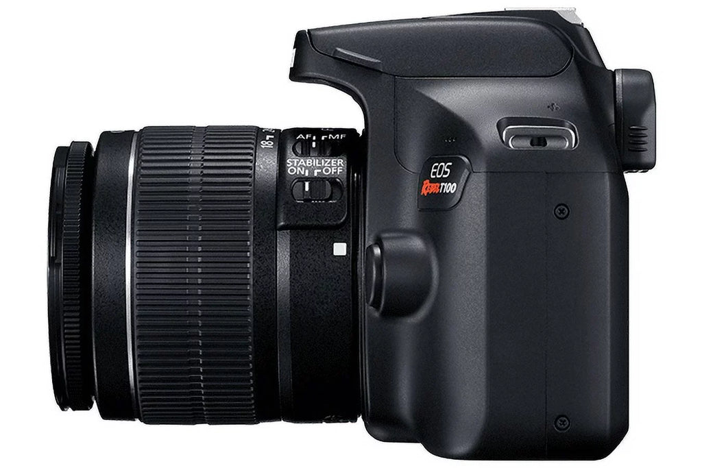 EOS Rebel T100 / 4000D DSLR Camera with 18-55mm Lens + 64GB Card + More