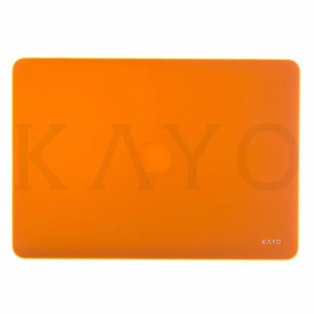 KAYO - AIR 11-inch Rubberized Hard Case for  MacBook Air 11.6" ( A1465 & A1370) protector Shell - (TANGERINE)