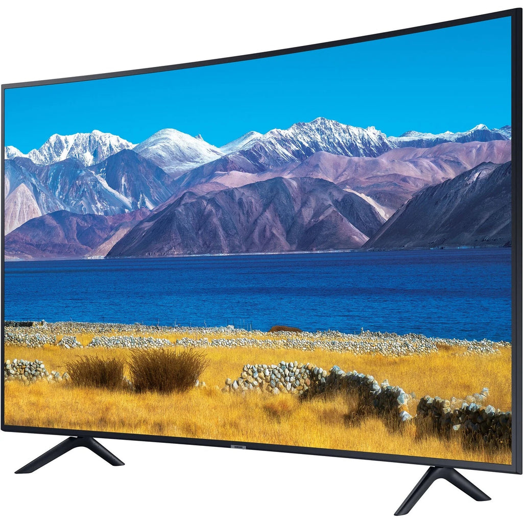 UN55TU8300 55" HDR 4K UHD Smart Curved TV (2020) Bundle with Deco Gear Home Theater Soundbar