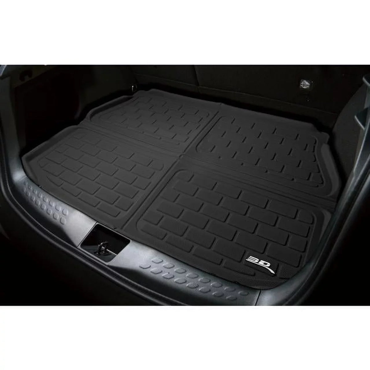 3D MAXpider KAGU Cargo Liner (BLACK) suitable with MERCEDES-BENZ EQS 2022-2024 - Cargo Liner
