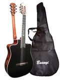 6 Strings classical /6 Strings Acoustic Double Neck, Double Sided Busuyi Guitar 2021 NPT + Bag