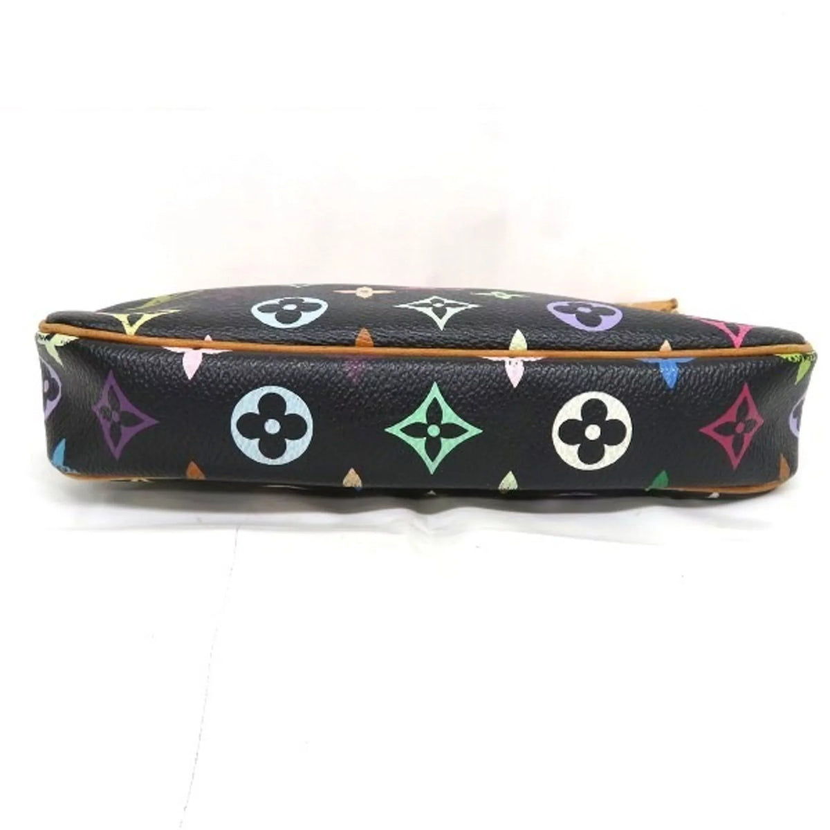 Authenticated Used Louis Vuitton Monogram Multicolor Pochette Accessoire M92648 2WAY Pouch Handbag Ladies