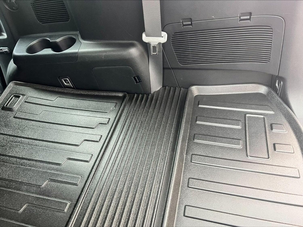 EACCESSORIES EA Cargo Liner – Trunk Mat for  Highlander 2020-2024 – atmospheric conditions-protected Trunk Mats for Cars with Raised Lip – Non-Slip Car Trunk Mat Tray Pad Boot – Laser Pre-Cut Design