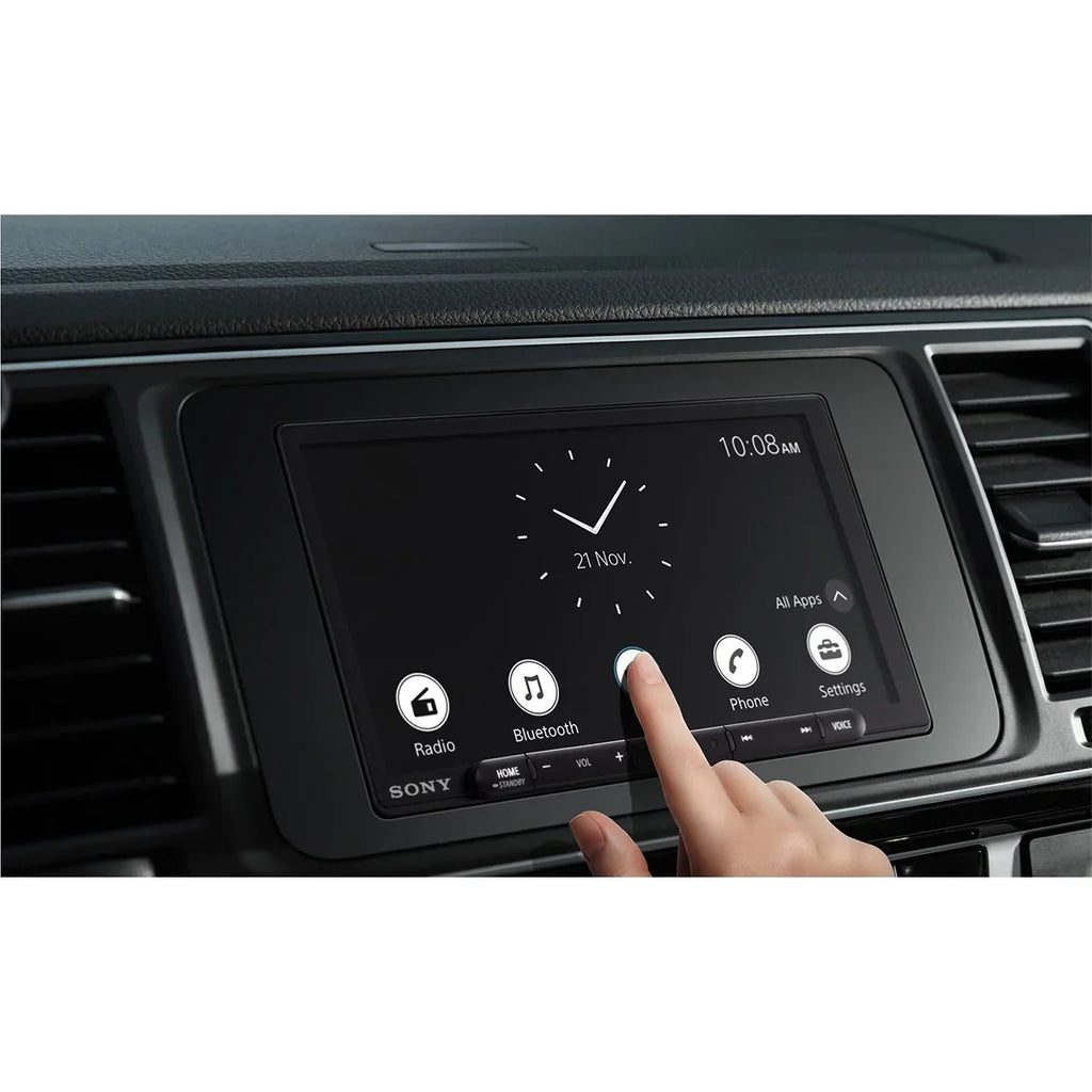 Mobile XAV-AX6000 Digital Multimedia Receiver with Android Auto,  CarPlay, and HDMI Connectivity