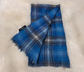 Lauren Ralph Lauren Vintage Plaid Wool Scarf, OS: OS/Blue