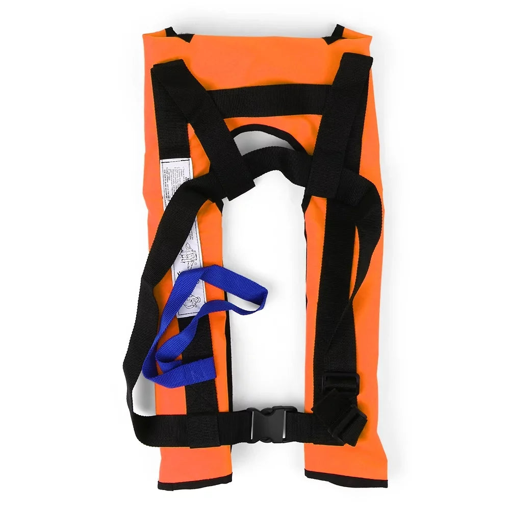 Eccomum Manual Inflatable Adult aqua Sports Swimming Fishing Survival Jacket