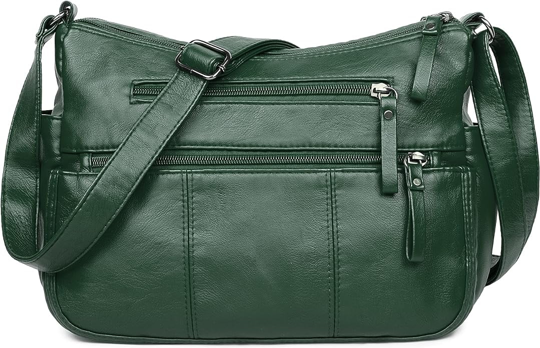 VOLGANIK ROCK Purses for Women Soft PU Leather Shoulder Bag Ladies Crossbody Purse and handbags Lightweight Pocketbook