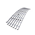 APS Premium Stainless Steel Silver 8x6 Horizontal Billet Grille suitable with Dodge Durango 2011-2013 Lower Bumper N19-C96866D