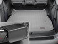WeatherTech Cargo Trunk Liner with Bumper Protector matching with 2018-2024 Honda Odyssey - Behind 2nd Row Seating With Bumper Protector, Grey