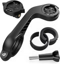 Flush Out Front Mount and Quarter-Turn to Friction Flange Mount Adapter appropriate with Garmin Edge GPS Bike
