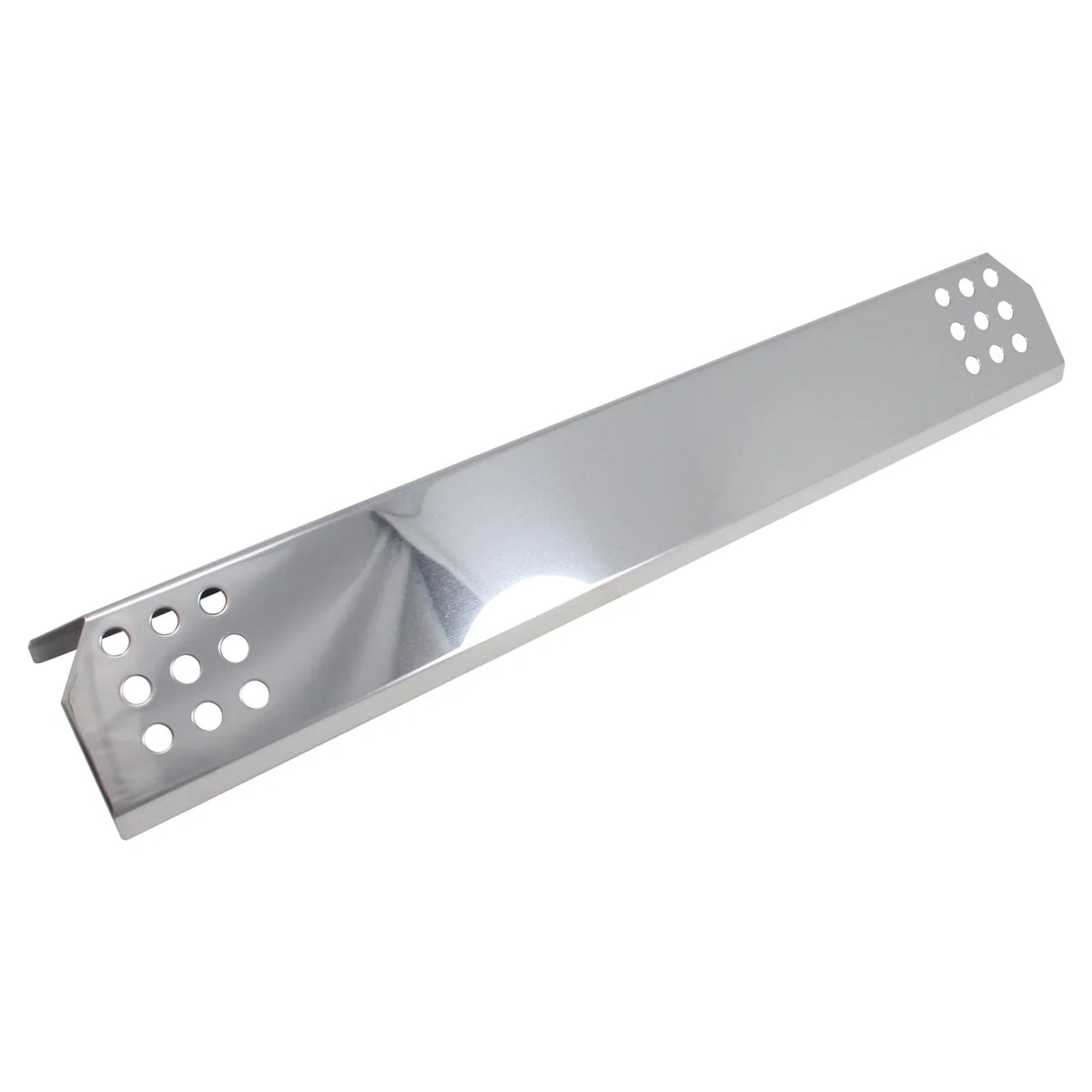 3-Pack BBQ Grill Heat Shield Plate Tent Replacement Parts for Nexgrill 720-0733A - suitable Barbeque Stainless Steel Flame Tamer, Flavorizer Bar, Vaporizer Bar, Burner shield 16 1/8"