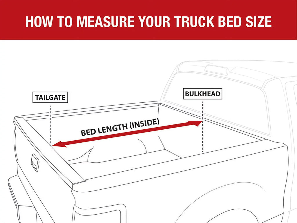 MaxMate Soft Quad-fold Truck Bed Tonneau shield appropriate with 2019-2024 Ram 1500 New Body (NOT FIT 19-23 Classic) | 6'4" (76") Bed | TCD484045