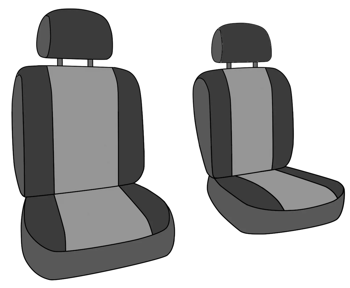 CalTrend Front TRUETIMBER Seat Covers for 1994-1997  Land Cruiser - TY166-72KA BLAZE Insert and Trim