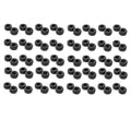 Red Hound Auto 80 Rubber Bumpers for Trailer appropriate with Ramp Door Truck 2.5 Inches Round Replacement Cargo Stop
