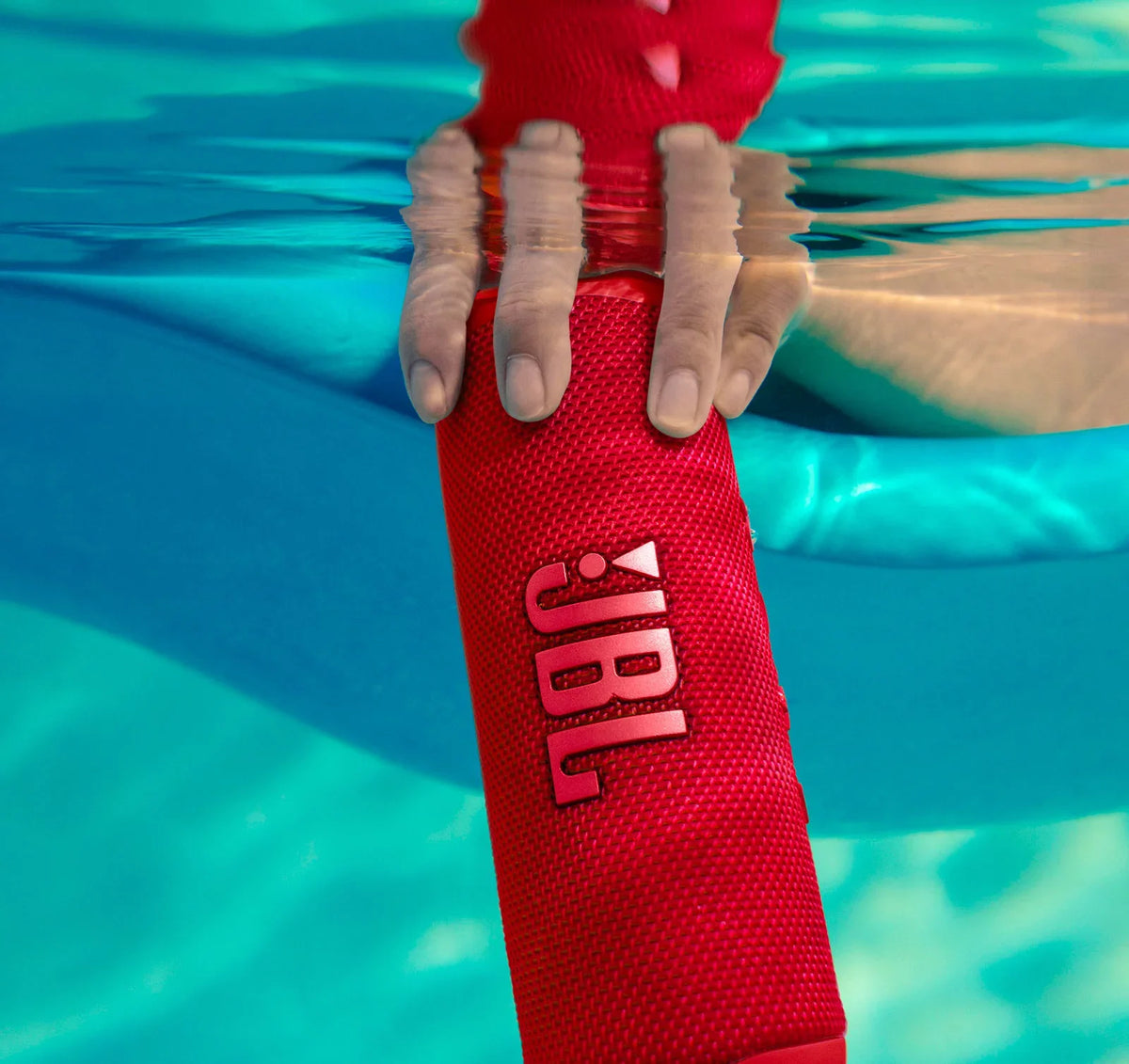 Open Box JBL Flip 6 Red Portable Bluetooth Speaker
