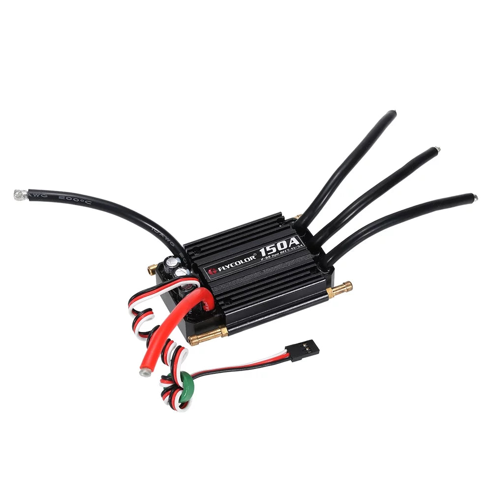 Pinnaco Brushless ESC Electronic Speed Controller with 5.5V/5A BEC for RC vessel