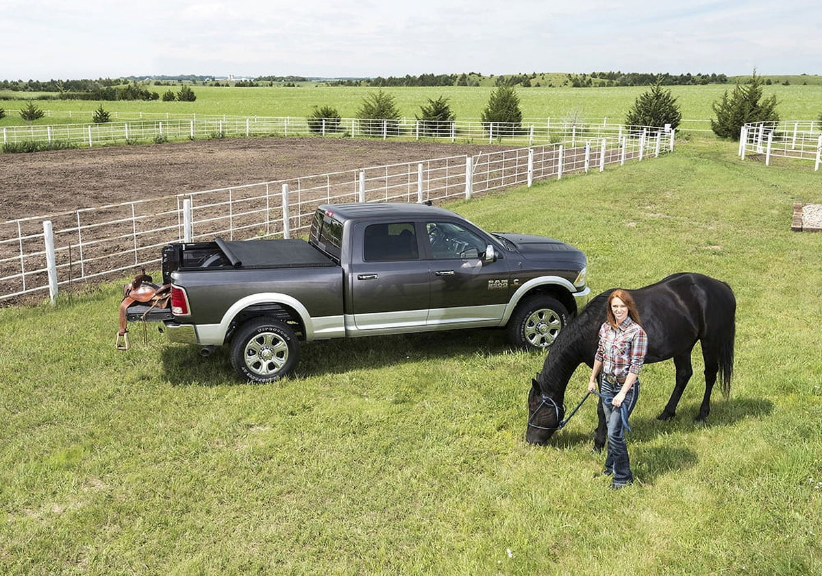 Truxedo Truxport Soft Roll Up Truck Bed Tonneau shield | 272601 | matching with 2019-2022 Chevy/GMC Silverado/Sierra, Works W/ Multipro/Flex Tailgate 6' 7" Bed (79.4")