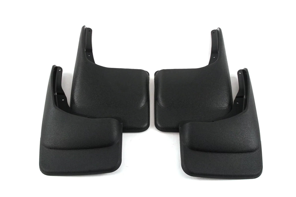 Red Hound Auto Premium Heavy Duty Molded 2004-2014 appropriate with  F-150 Mud Flaps Guards Splash Front Rear 4pc Set (Without Fender Flares) CL3Z-16A550-C CL3Z-16A550-F
