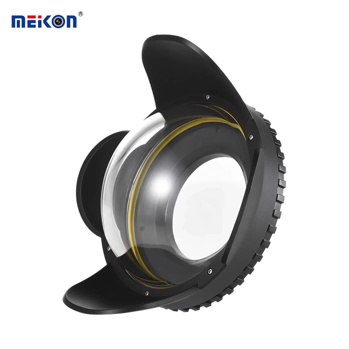 MEIKON Dome Port,Shade protector 60m/ Lens Port Case protector 60m/ 197ft Wide Lens Port Round Adapter Camera Case Shade shield Port Case Shade 197ft Waterproof 67mm Fisheye Wide Lens 60m/ 197ft Waterproof