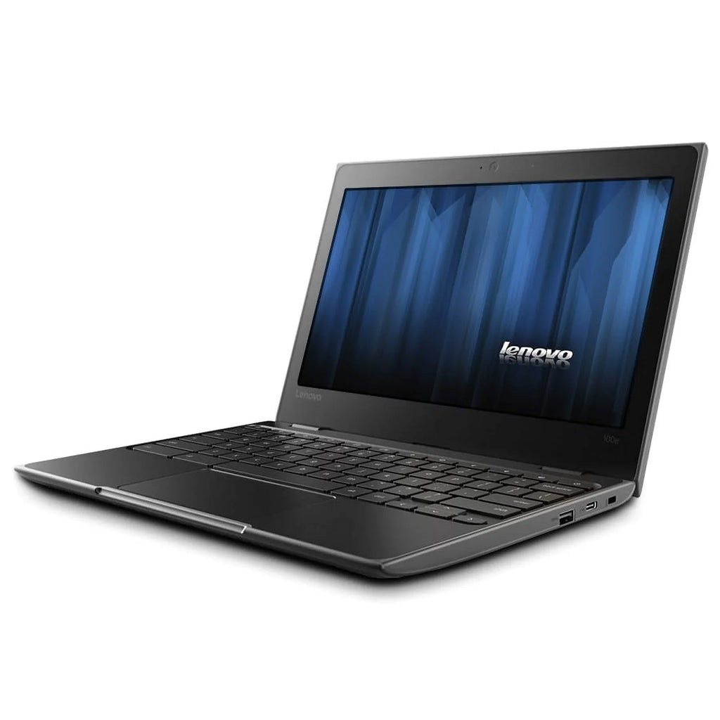 Restored  81QB0000US Chromebook 100e 11.6" HD MediaTek MT8173C 2.10GHz 4GB RAM 32GB eMMc Chrome OS Black (Refurbished)