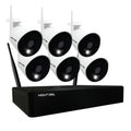 Restored Premium Night Owl 10 Channel 1080p Smart Security System with 1TB Hard Drive and 4 1080p WiFi IP Spotlight Cameras Factory (Refurbished)