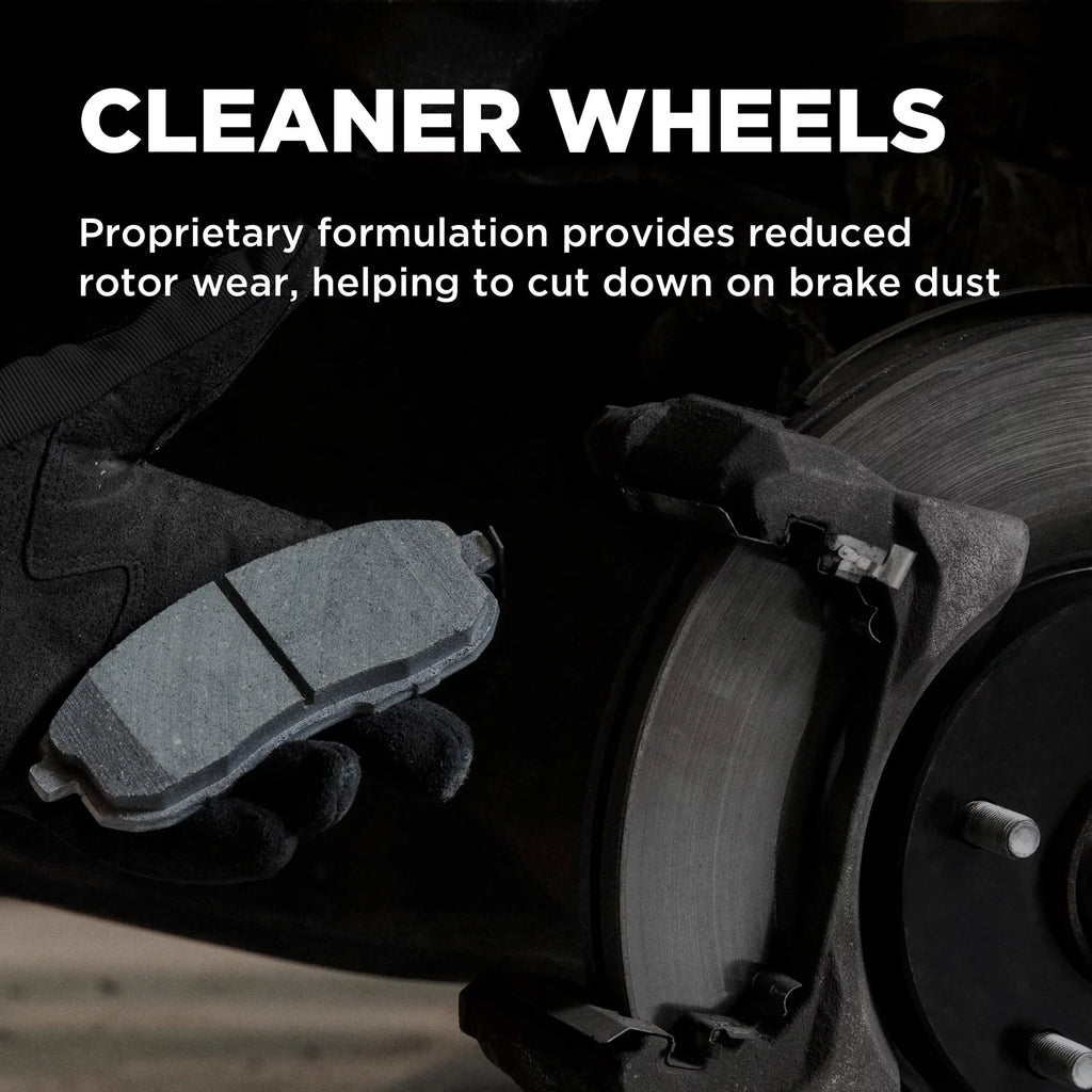 Wagner Thermoquiet QC1799 Ceramic Disc Brake Pad Set Fits select: 2015-2016 HYUNDAI GENESIS, 2017 GENESIS G80