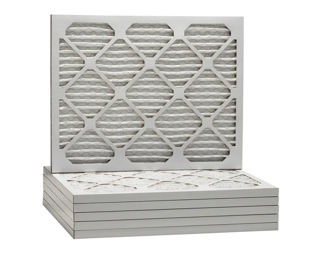 Aerostar 14x30x1 MERV  8, Pleated Air Filter, 14x30x1, Box of 6, Made in the USA