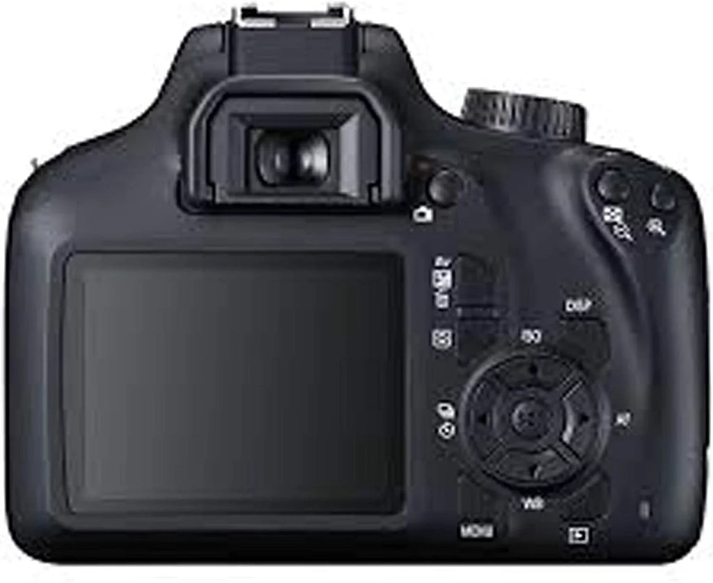 EOS 4000D/Rebel T100 DSLR Camera w/ EF-S 18-55mm F/3.5-5.6 Zoom Lens+ EF 75-300mm III Lens+500mm f/8.0 Telephoto Lens+case+128Memory Cards (24PC)