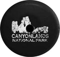 2018 2019 Wrangler JL Canyonlands National Park Colorado River Spare Tire protector Jeep RV 33 InchBack up Camera
