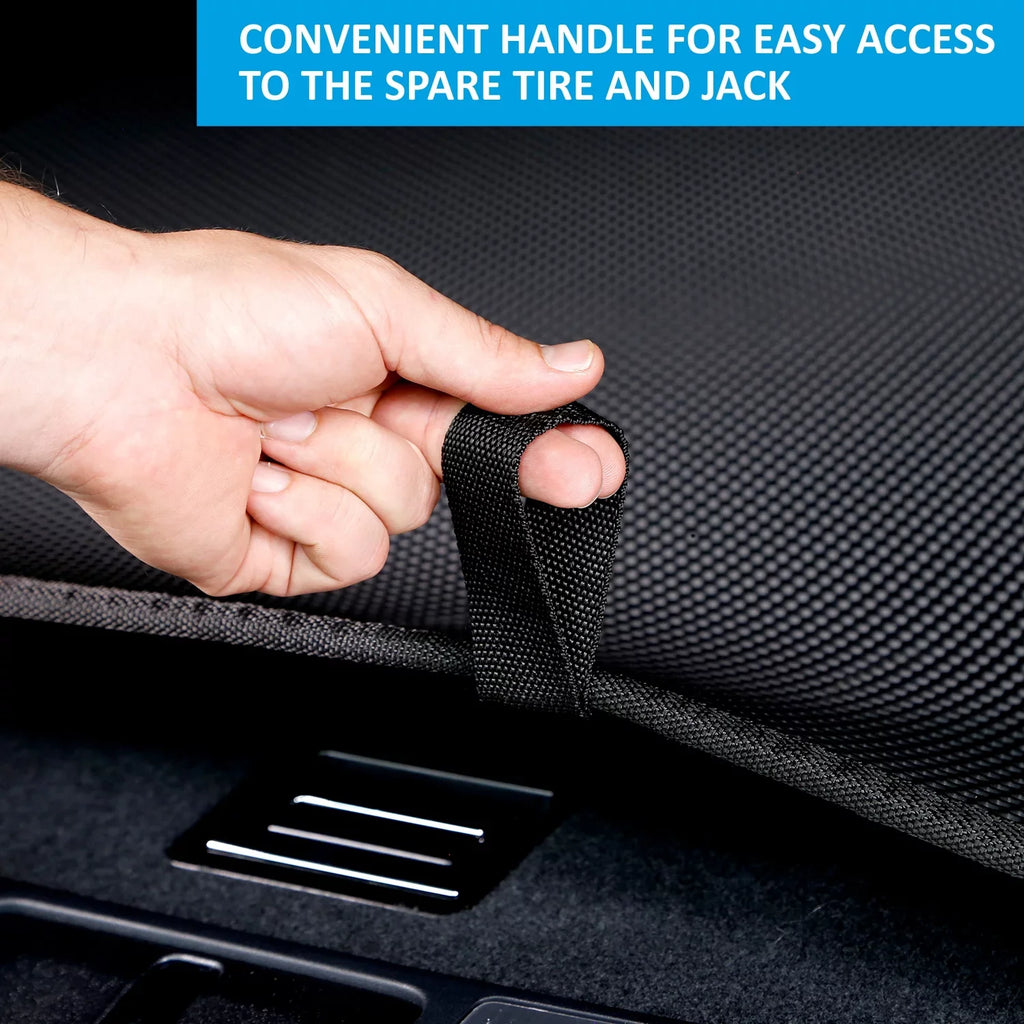 CLIM ART Cargo Liner for  Camry 2018-2024 Custom Fit Trunk Mat, with Honeycomb Dirtproof & Waterproof Technology - All-Climate, Heavy Duty, Anti-Slip Cargo Liner, Luggage - FL01118023
