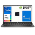 Vostro Business Laptop, 13.3" 300nits FHD 1080p, 11th Gen  Core i7-1165G7, NVIDIA MX350 Graphics, 8GB LPDDR4 RAM, 256GB NVMe PCIe SSD, Backlit KB, FP Reader, Win 10 Pro (used)