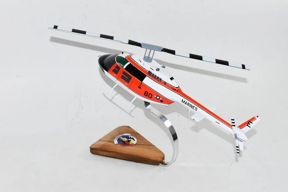 Bell® TH-57c Sea Ranger, HT-18 Vigilant Eagles (Marines),  1/31 Scale Mahogany Model