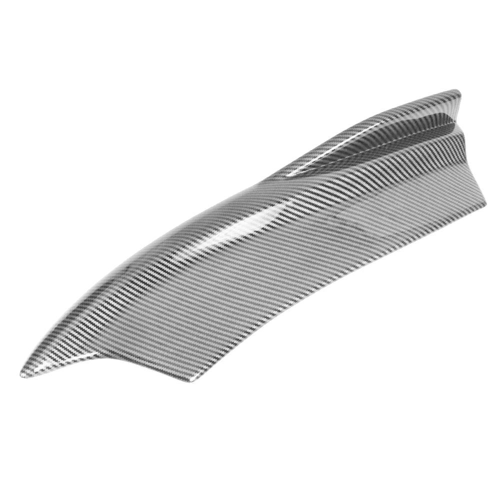 Ikon Motorsports matching with 15-23 Dodge Charger V2 Style Rear Bumper Lip Side Apron Carbon Fiber Print