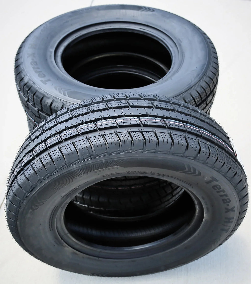 Set of 4 (FOUR) Waterfall Terra-X H/T 235/75R15 105S Tires Fits: 1995-99 Chevrolet Tahoe LT, 1999 Chevrolet Silverado 1500 Base
