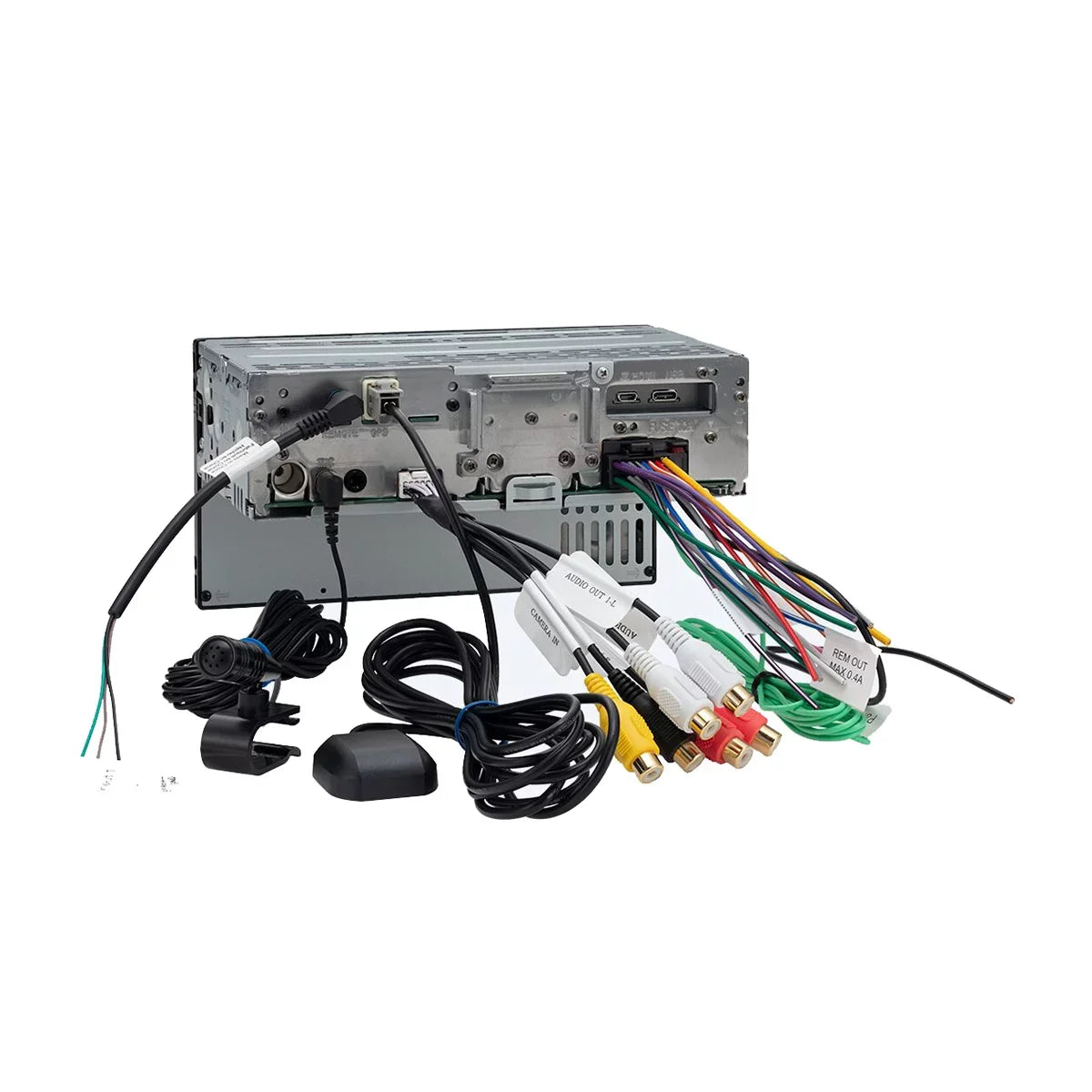 Mobile XAV-AX6000 Digital Multimedia Receiver with Android Auto,  CarPlay, and HDMI Connectivity