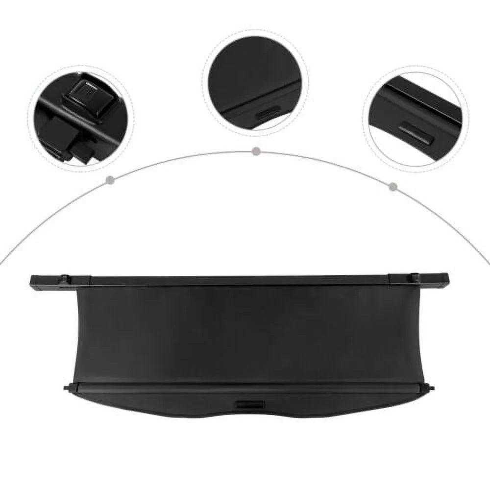 For 2020-2022  Highlander Rear Trunk Shield Cargo Shade Security protector