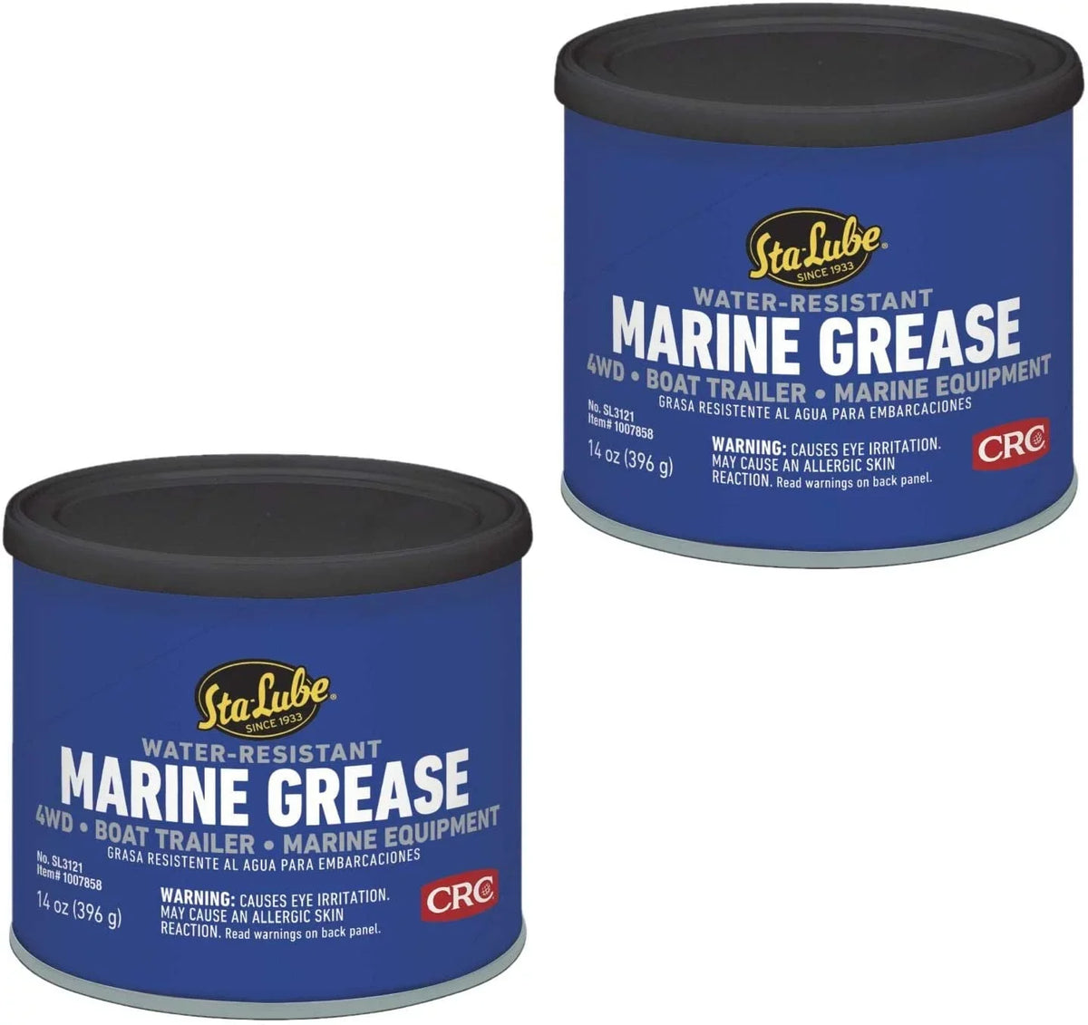 2 Pack. oz. Sta-Lube SL3121 Marine vessel Trailer and 4 x 4 Wheel Bearing Grease - 14 wt