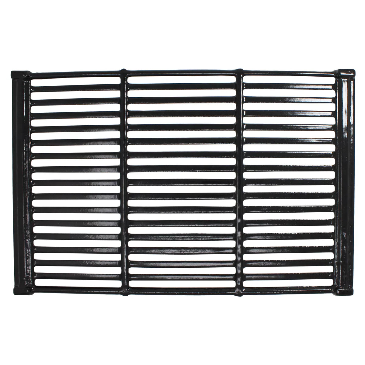 2 BBQ Grill Cooking Grates & 3 Heat Shield Plate Tent Replacement Parts for Charmglow 810-6320-V - appropriate Barbeque Porcelain Enameled Cast Iron Grid 19" & Flame Tamer, Flavorizer Bar