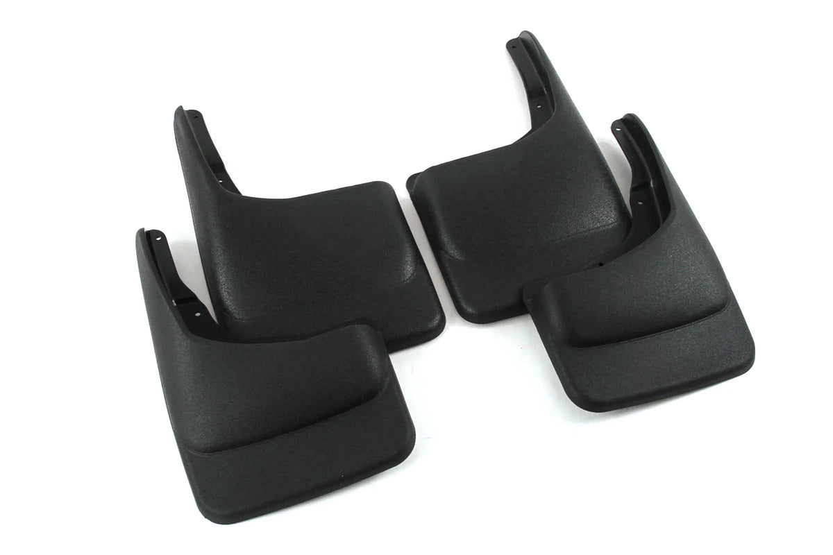Red Hound Auto Premium Heavy Duty Molded 2004-2014 appropriate with  F-150 Mud Flaps Guards Splash Front Rear 4pc Set (Without Fender Flares) CL3Z-16A550-C CL3Z-16A550-F